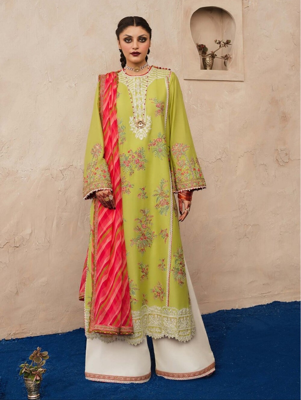 Hussain Rehar Designer Dress